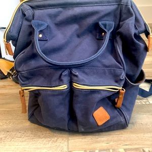 Blue bag, fair condition